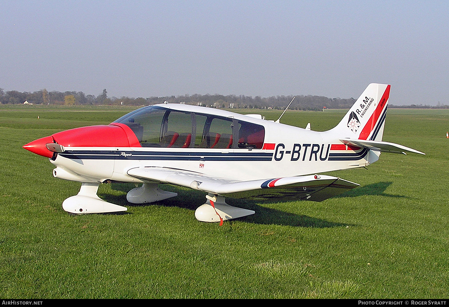 Aircraft Photo of G-BTRU | Robin DR-400-180 Regent | AirHistory.net #613914