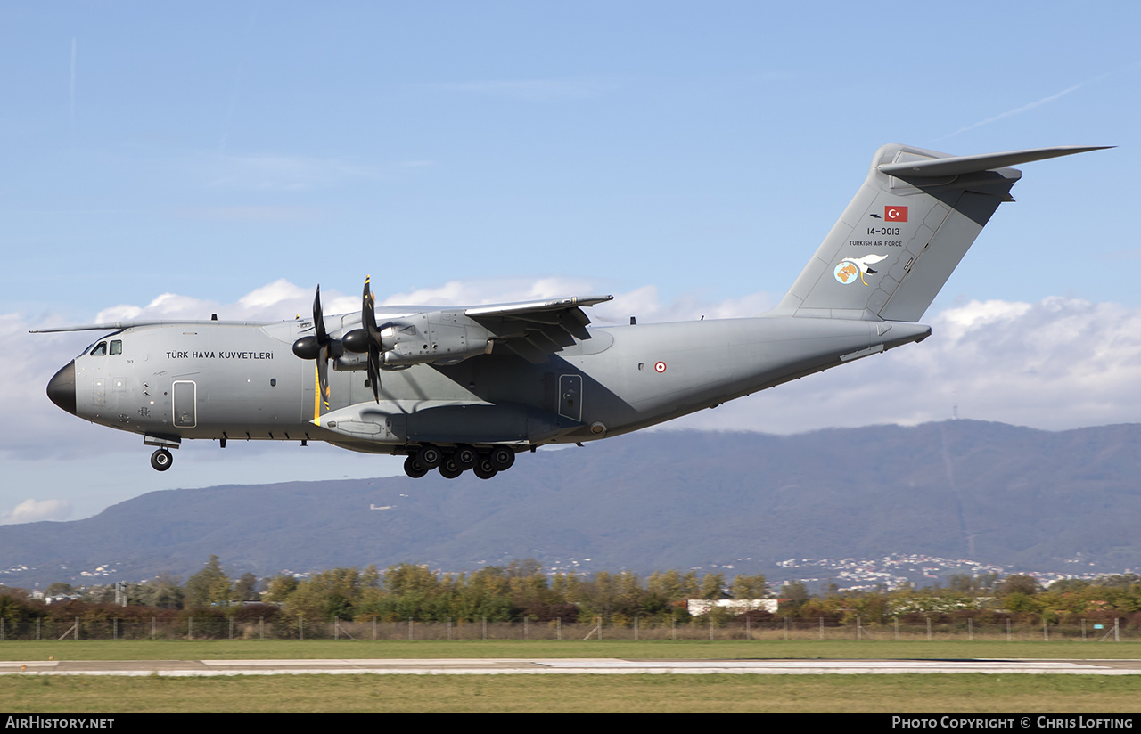 Aircraft Photo of 14-0013 | Airbus A400M Atlas | Turkey - Air Force | AirHistory.net #613936