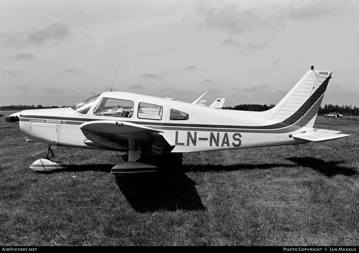 Aircraft Photo of LN-NAS | Piper PA-28-161 Cherokee Warrior II | AirHistory.net #613942