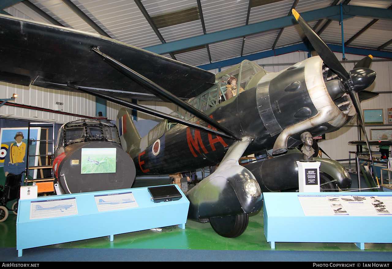 Aircraft Photo of V9822 | Westland Lysander Mk.III | UK - Air Force | AirHistory.net #613943