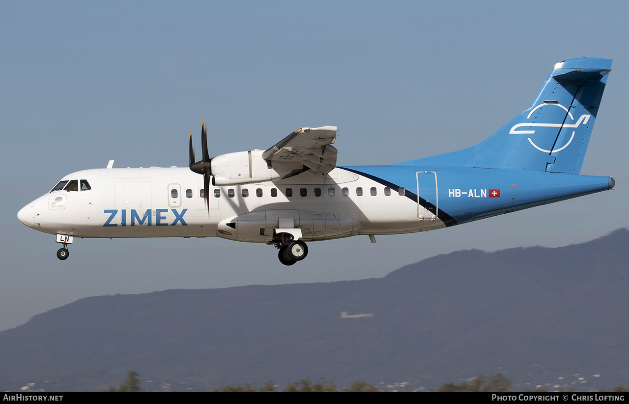 Aircraft Photo of HB-ALN | ATR ATR-42-500 | Zimex Aviation | AirHistory.net #613948