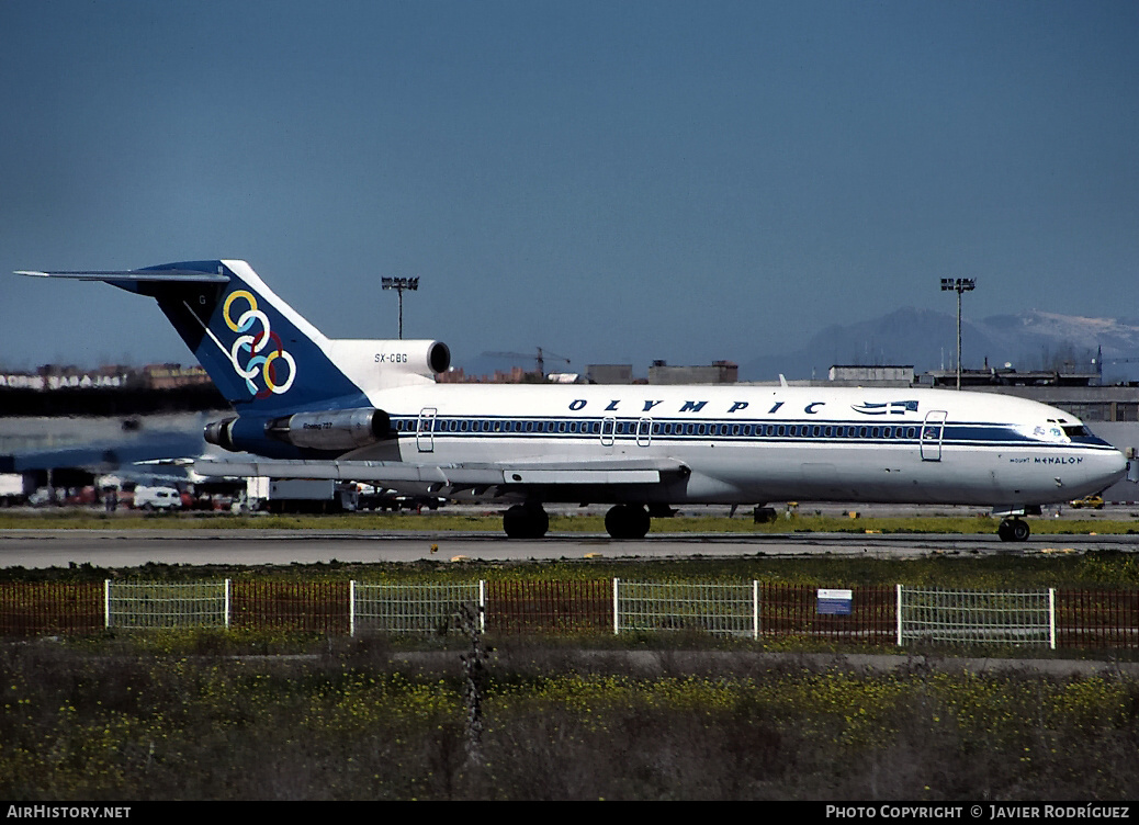Aircraft Photo of SX-CBG | Boeing 727-230 | Olympic | AirHistory.net #613952