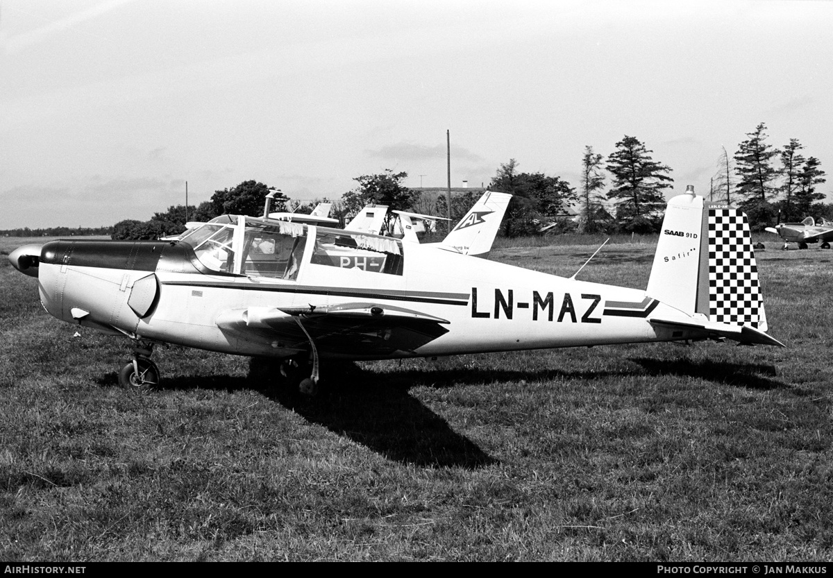 Aircraft Photo of LN-MAZ | Saab 91D Safir | AirHistory.net #613955