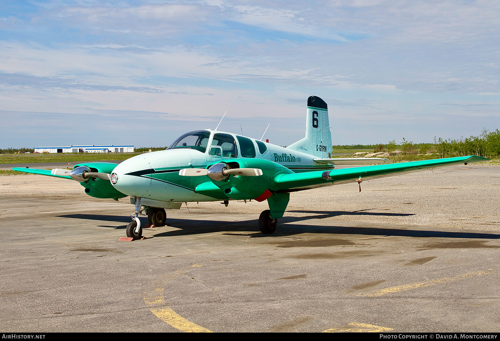 Aircraft Photo of C-GYFM | Beech 95 Travel Air | Buffalo Airways | AirHistory.net #613964