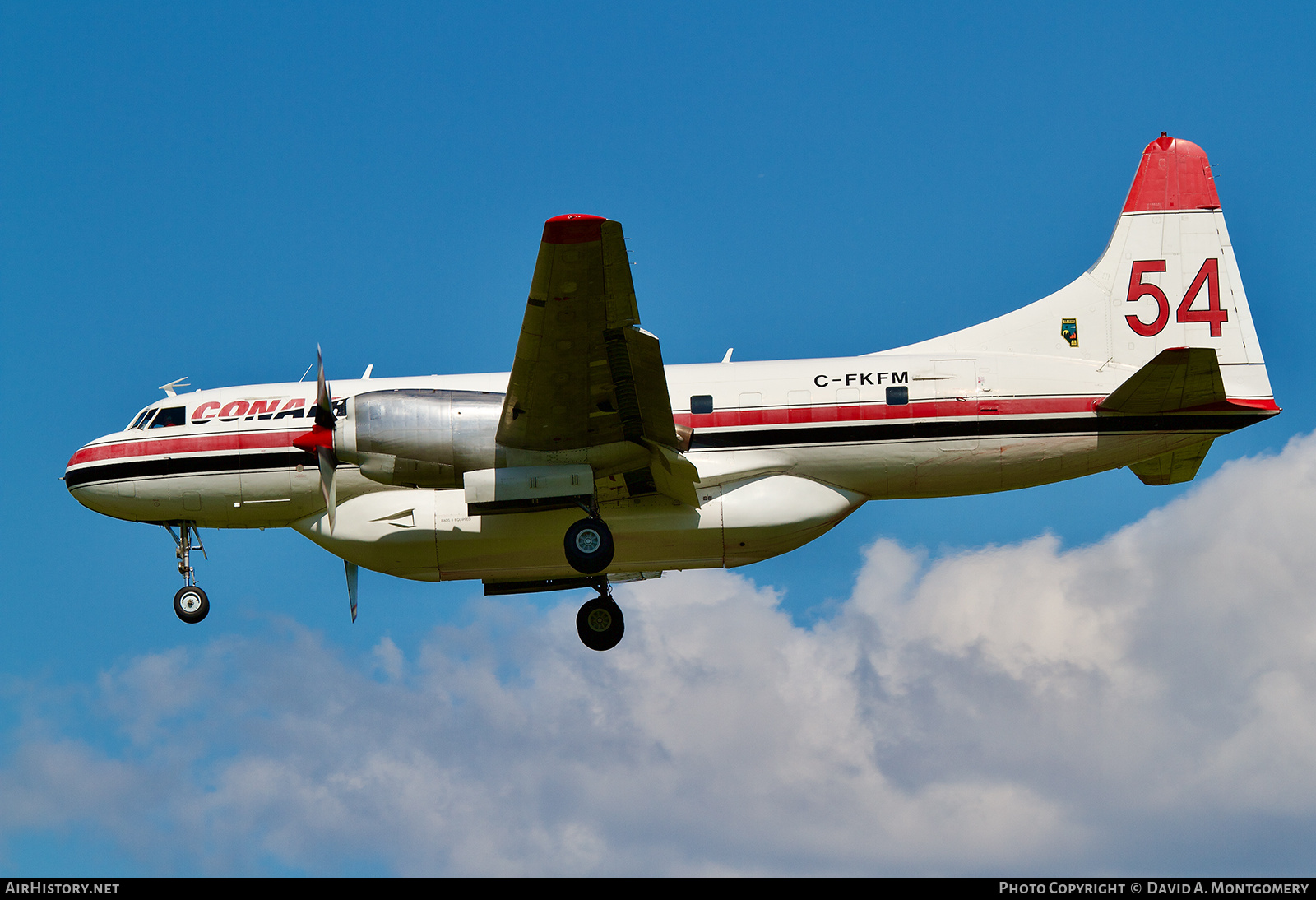 Aircraft Photo of C-FKFM | Convair 580/AT | Conair Aviation | AirHistory.net #613978