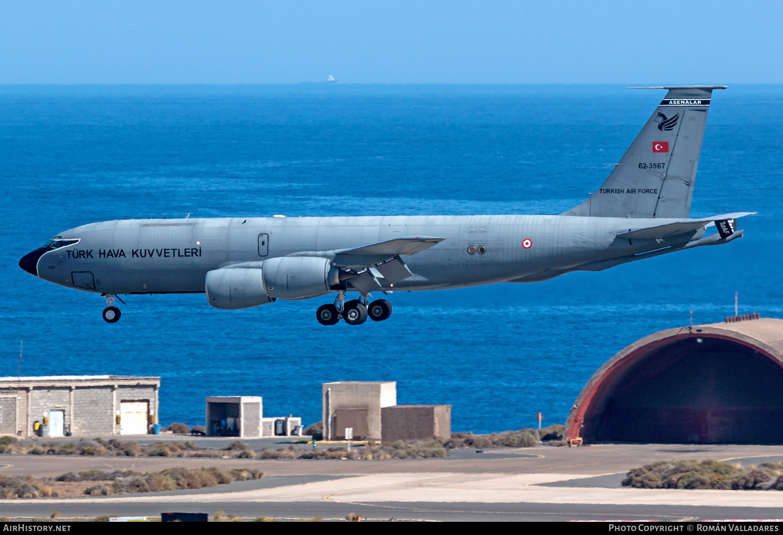 Aircraft Photo of 62-3567 / 3567 | Boeing KC-135A Stratotanker | Turkey - Air Force | AirHistory.net #613980