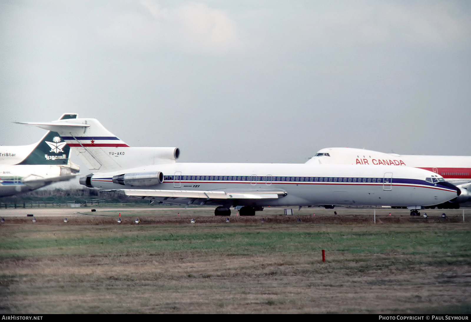 Aircraft Photo of YU-AKD / 74302 | Boeing 727-2L8/Adv | Yugoslavia Government | AirHistory.net #613983
