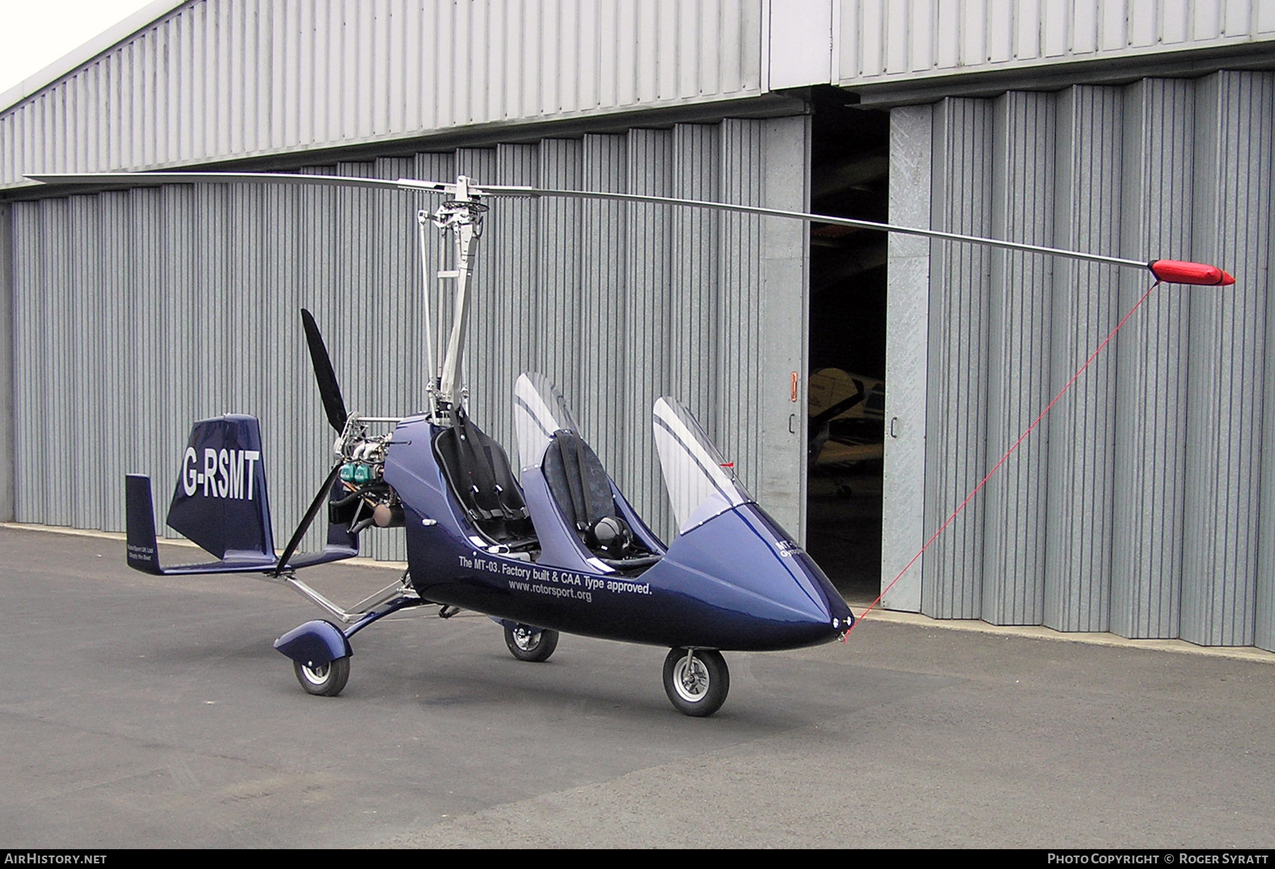 Aircraft Photo of G-RSMT | RotorSport UK MT-03 | AirHistory.net #614003