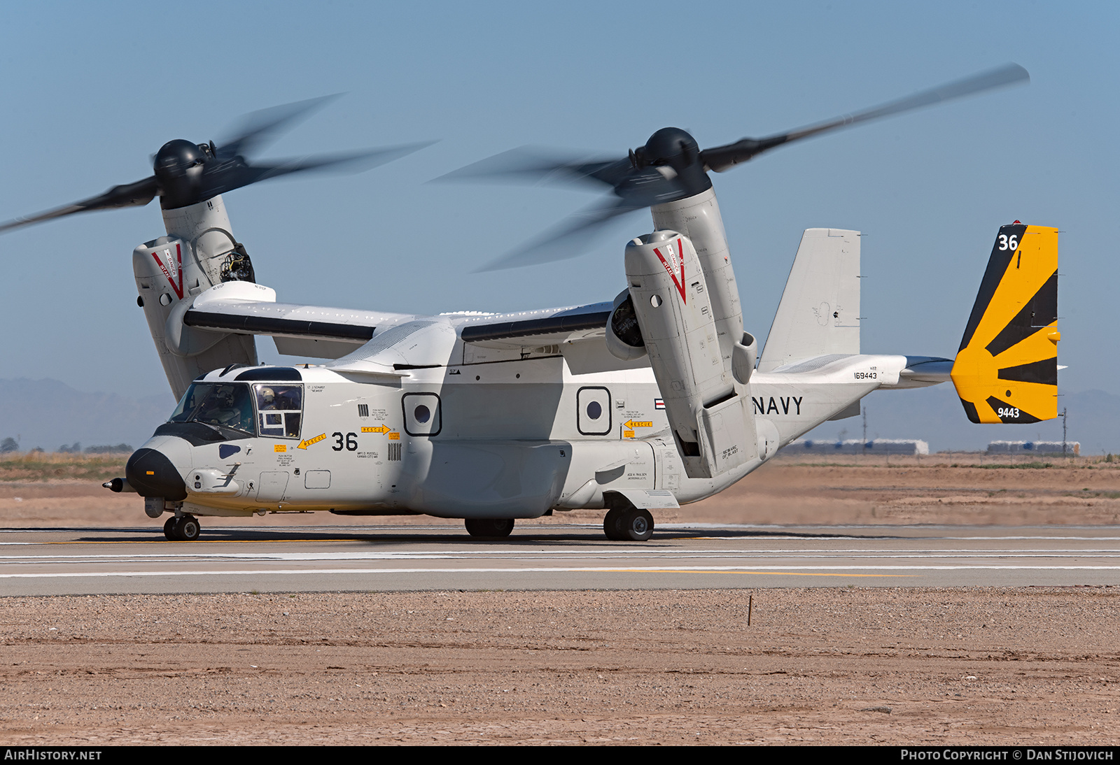 Aircraft Photo of 169443 / 9443 | Bell-Boeing CMV-22B Osprey | USA - Navy | AirHistory.net #614027