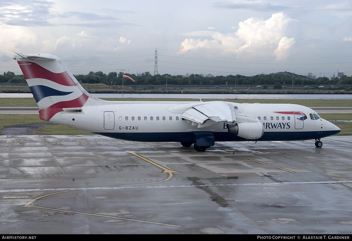Aircraft Photo of G-BZAU | BAE Systems Avro 146-RJ100 | British Airways | AirHistory.net #614030