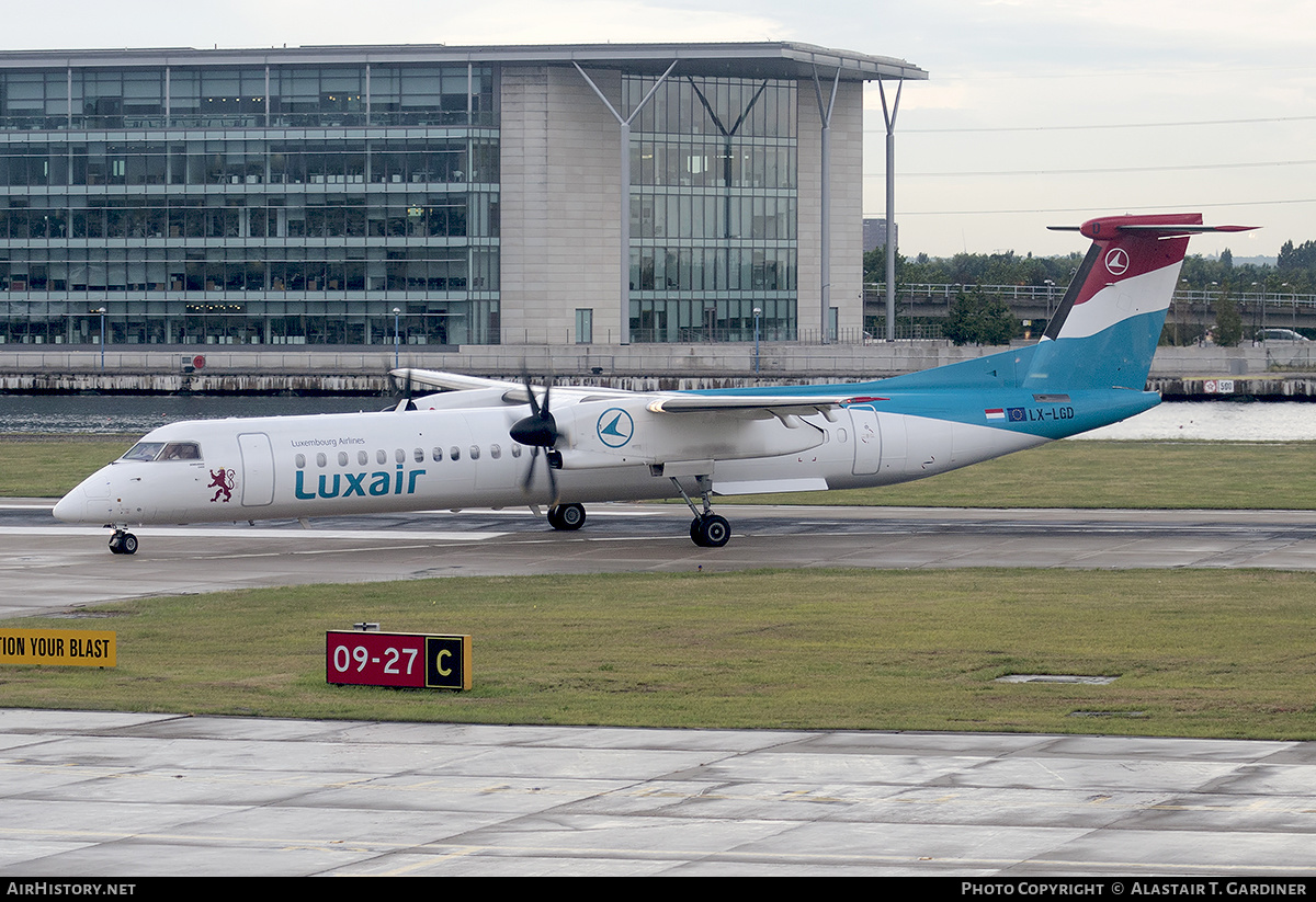 Aircraft Photo of LX-LGD | Bombardier DHC-8-402 Dash 8 | Luxair | AirHistory.net #614036
