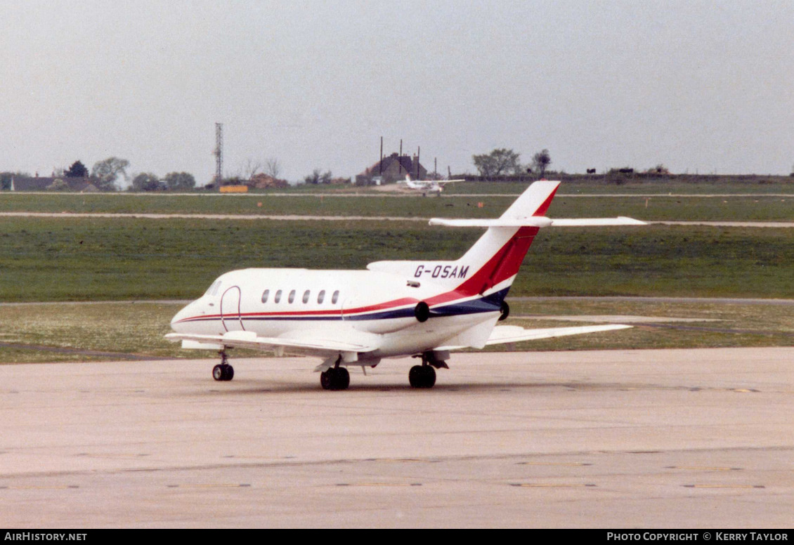 Aircraft Photo of G-OSAM | British Aerospace HS-125-700B | AirHistory.net #614038