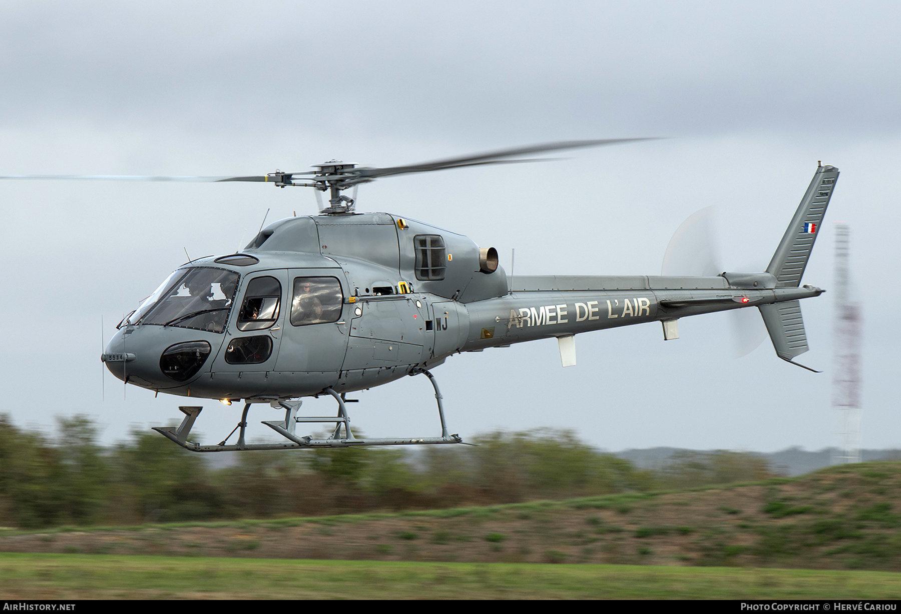 Aircraft Photo of 5534 | Aerospatiale AS-555AN Fennec | France - Air Force | AirHistory.net #614042