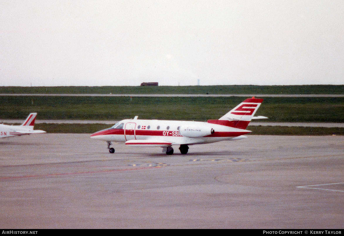 Aircraft Photo of OY-SBR | Aerospatiale SN-601 Corvette 100 | Sterling Airways | AirHistory.net #614052