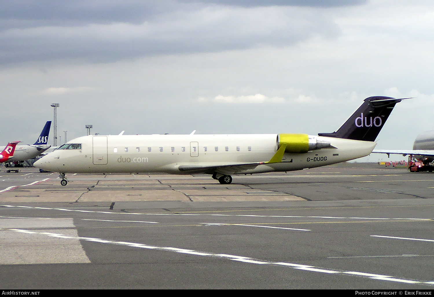 Aircraft Photo of G-DUOG | Bombardier CRJ-200LR (CL-600-2B19) | Duo Airways | AirHistory.net #614055