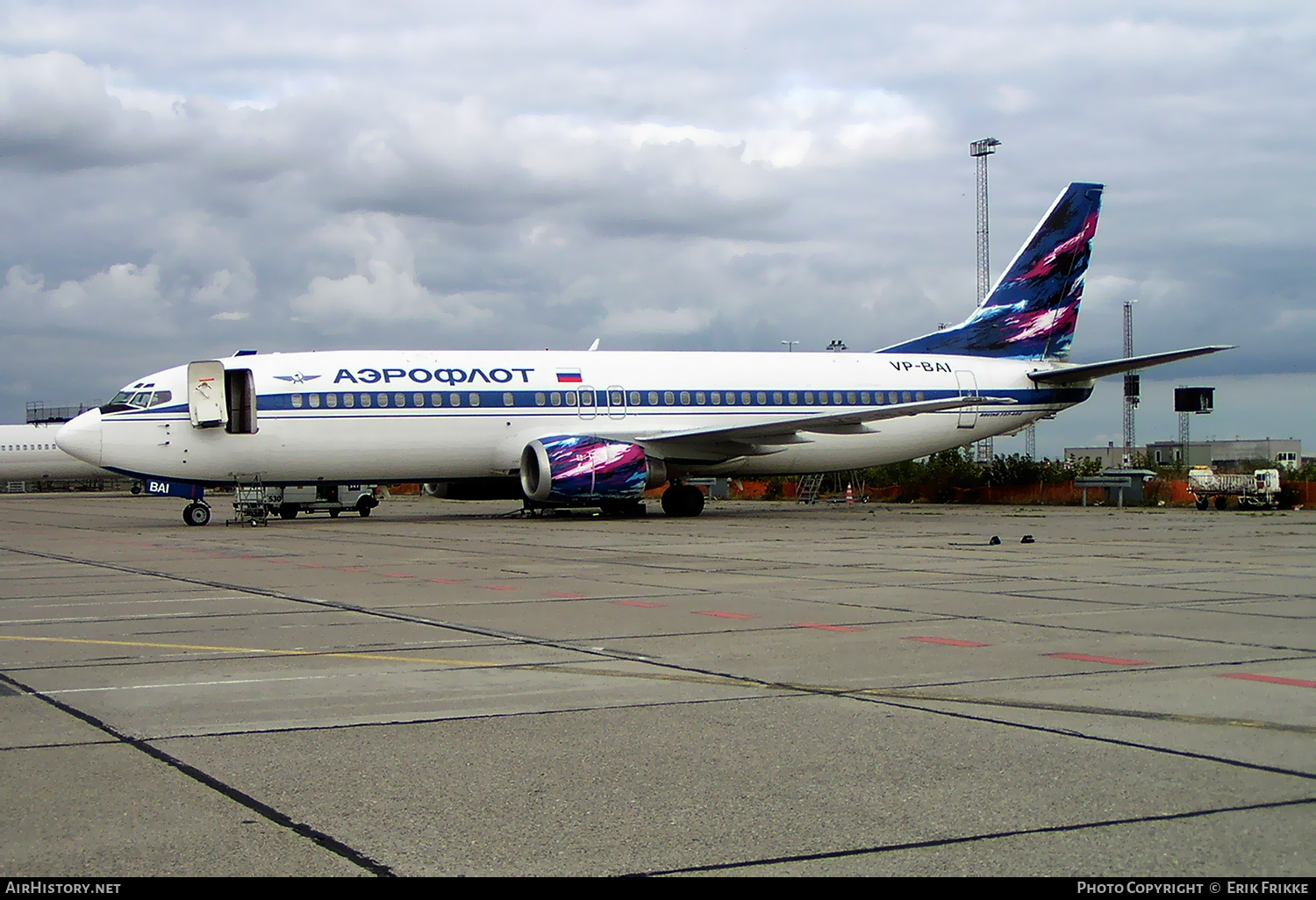 Aircraft Photo of VP-BAI | Boeing 737-4M0 | Aeroflot | AirHistory.net #614069