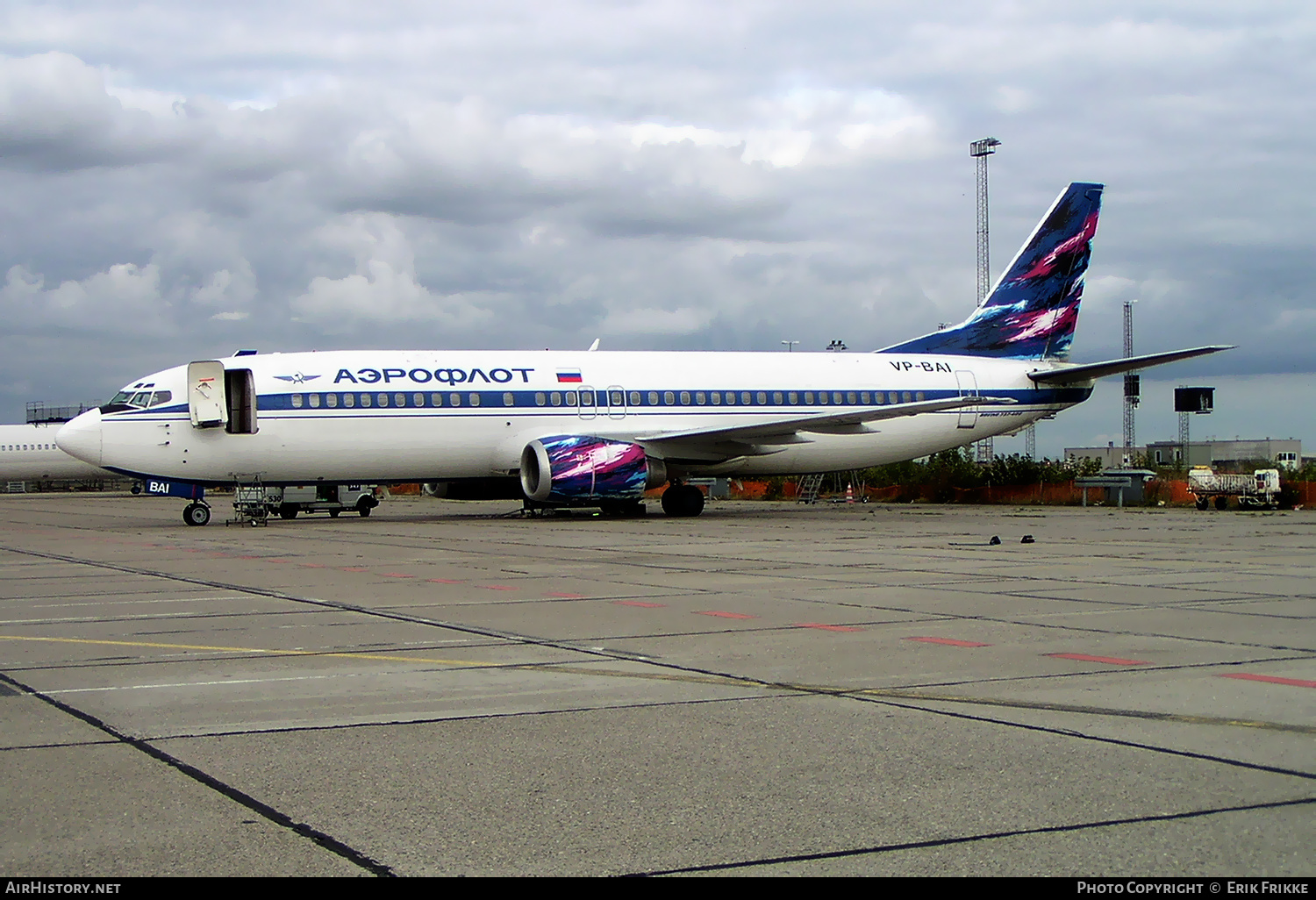 Aircraft Photo of VP-BAI | Boeing 737-4M0 | Aeroflot | AirHistory.net ...