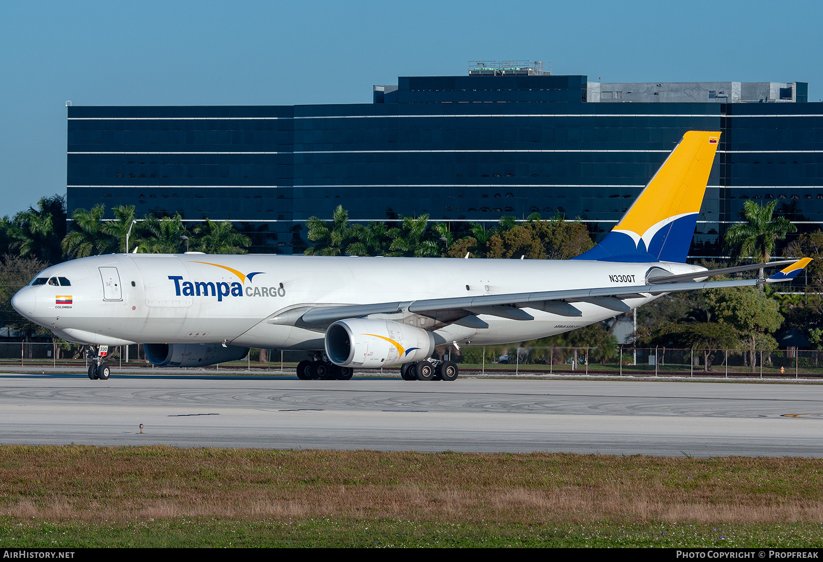 Aircraft Photo of N330QT | Airbus A330-243F | Tampa Cargo | AirHistory.net #614087