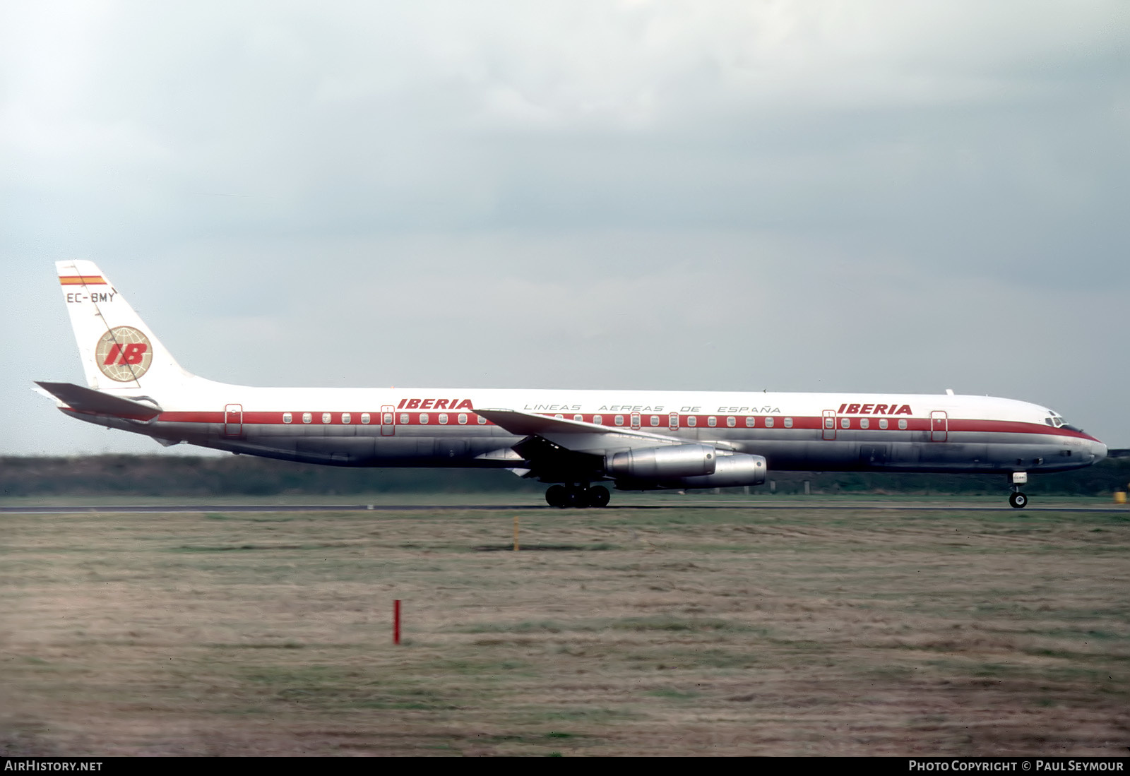Aircraft Photo of EC-BMY | McDonnell Douglas DC-8-63 | Iberia | AirHistory.net #614092