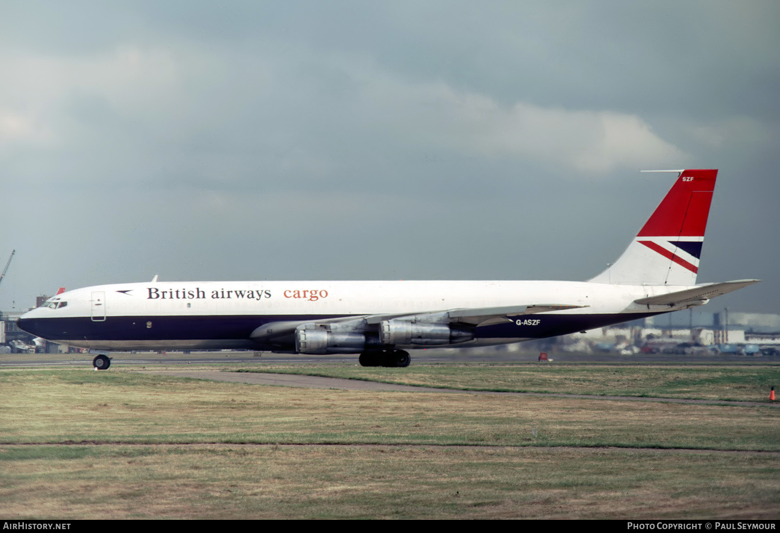 Aircraft Photo of G-ASZF | Boeing 707-336C | British Airways Cargo | AirHistory.net #614094