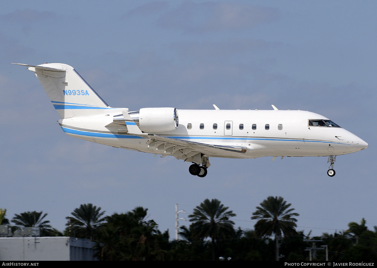 Aircraft Photo of N993SA | Canadair Challenger 601-3A (CL-600-2B16) | AirHistory.net #614108