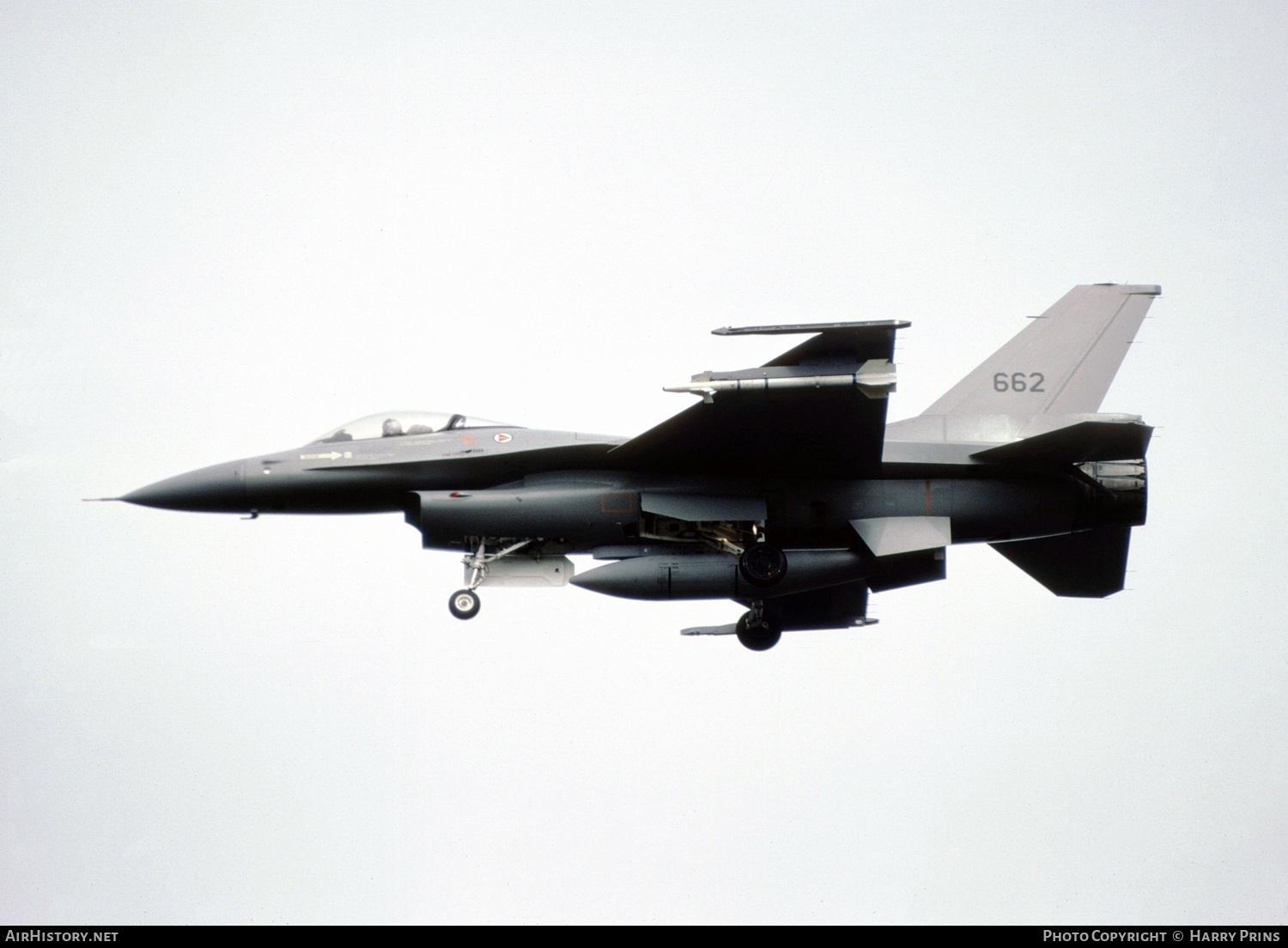 Aircraft Photo of 662 | General Dynamics F-16A Fighting Falcon | Norway - Air Force | AirHistory.net #614115