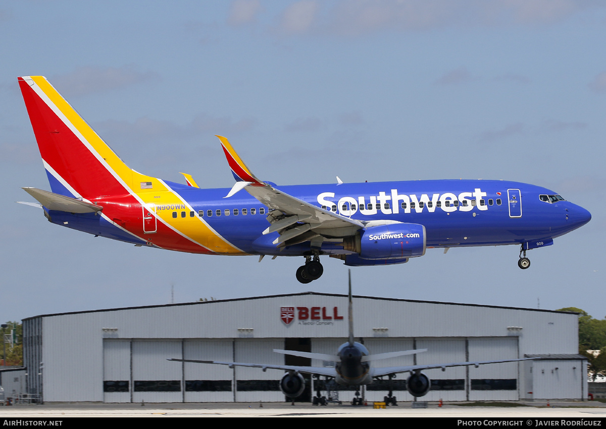 Aircraft Photo of N900WN | Boeing 737-7H4 | Southwest Airlines | AirHistory.net #614124