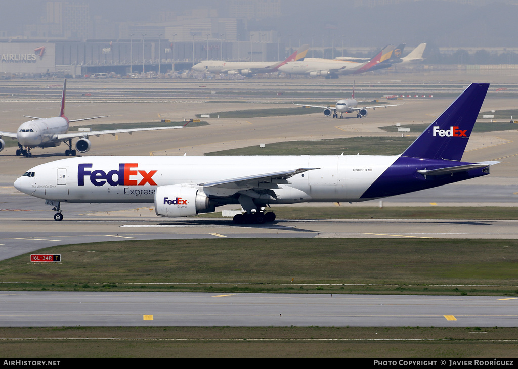 Aircraft Photo of N866FD | Boeing 777-F | FedEx Express - Federal Express | AirHistory.net #614126