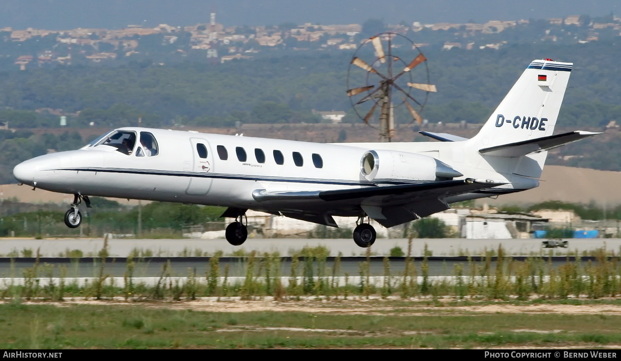 Aircraft Photo of D-CHDE | Cessna 560 Citation V | AirHistory.net #614146