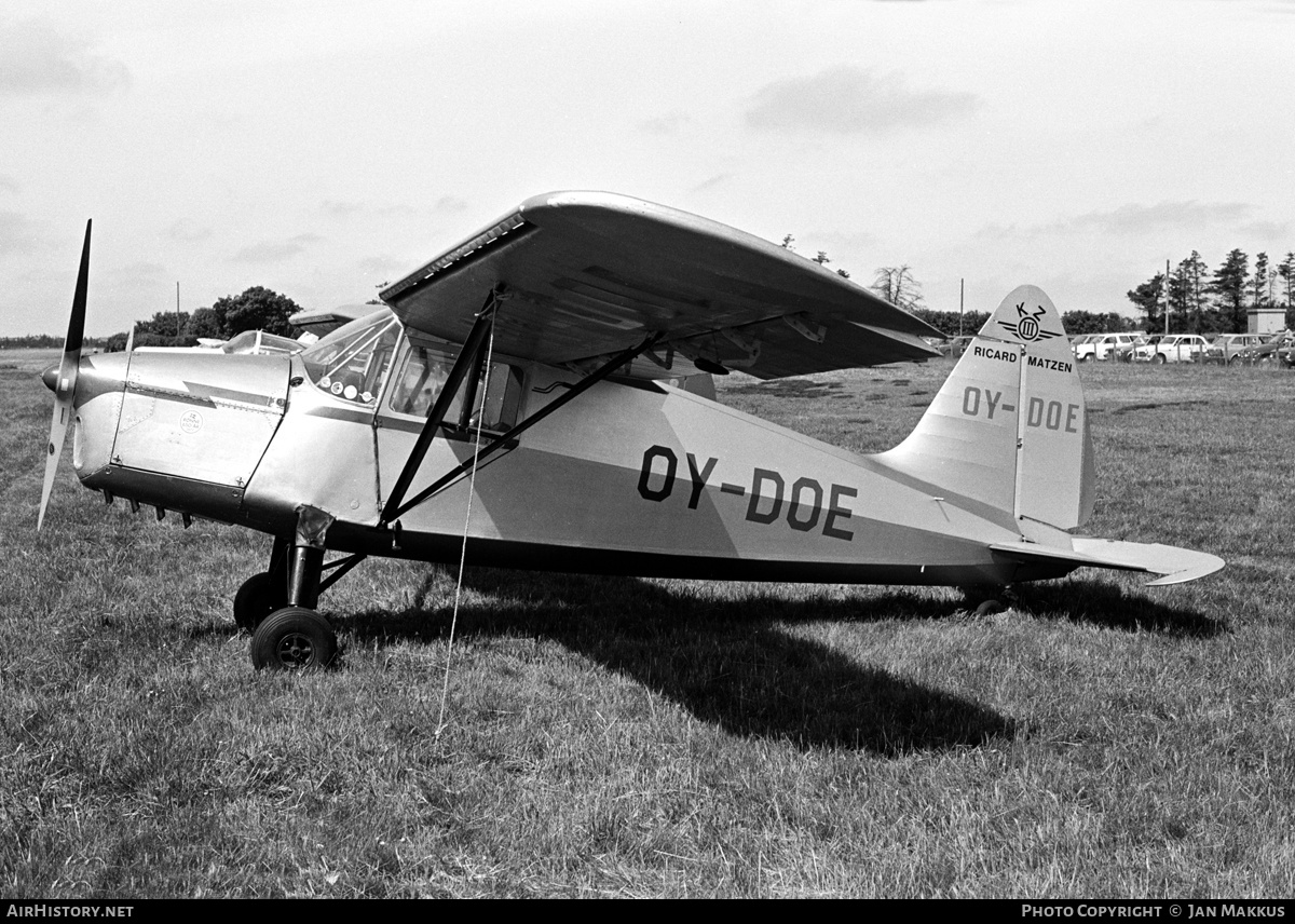 Aircraft Photo of OY-DOE | SAI KZ III U-2 | AirHistory.net #614152