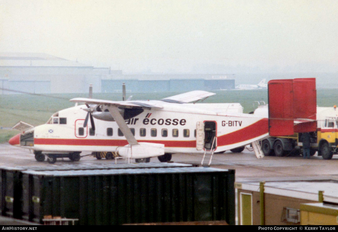 Aircraft Photo of G-BITV | Short 330-200 | Air Écosse | AirHistory.net #614157