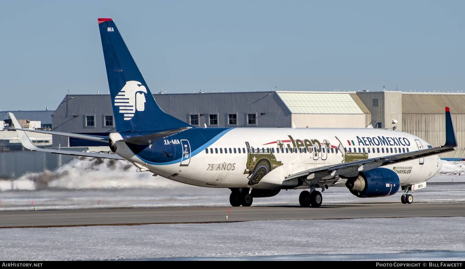Aircraft Photo of XA-MIA | Boeing 737-852 | AeroMéxico | AirHistory.net #614171