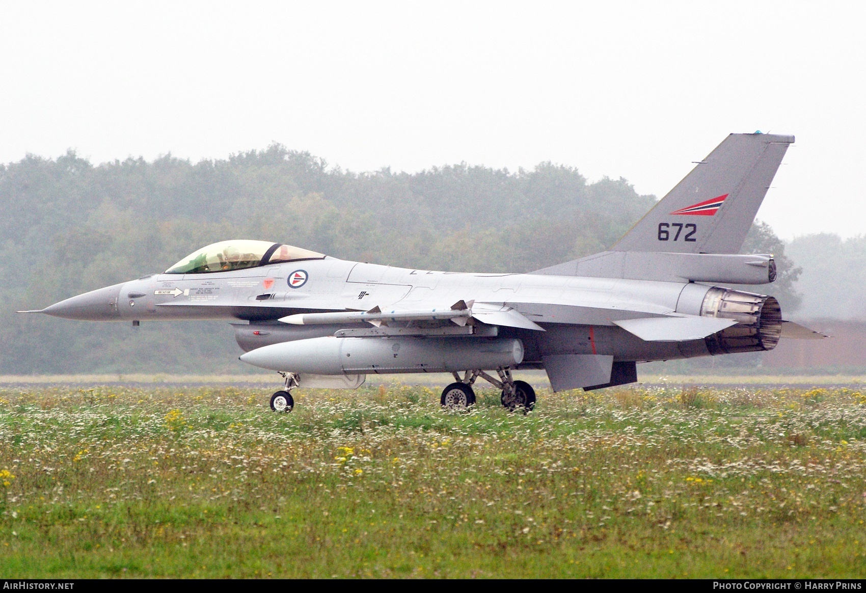 Aircraft Photo of 672 | General Dynamics F-16AM Fighting Falcon | Norway - Air Force | AirHistory.net #614174