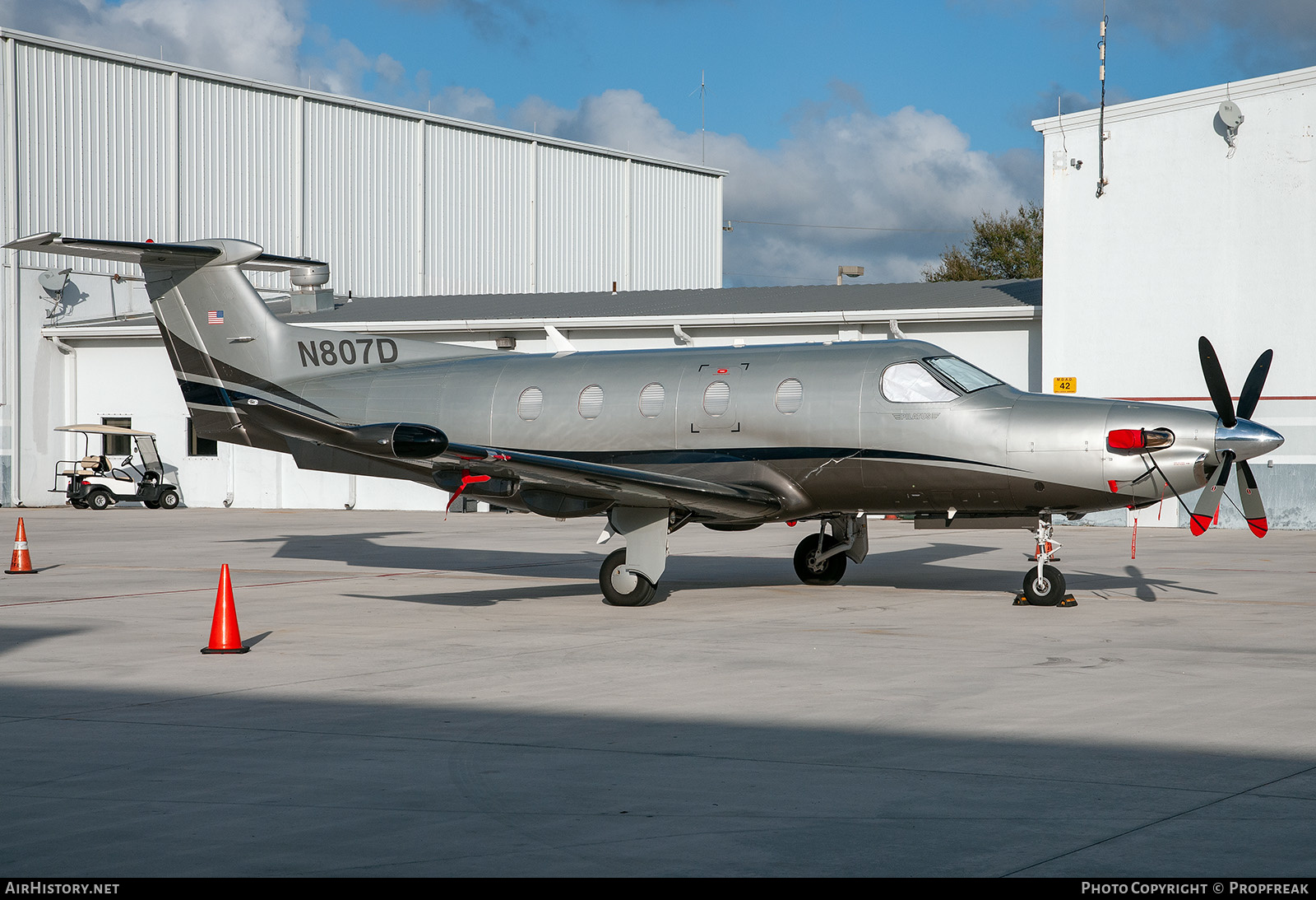 Aircraft Photo of N807D | Pilatus PC-12/47 | AirHistory.net #614186