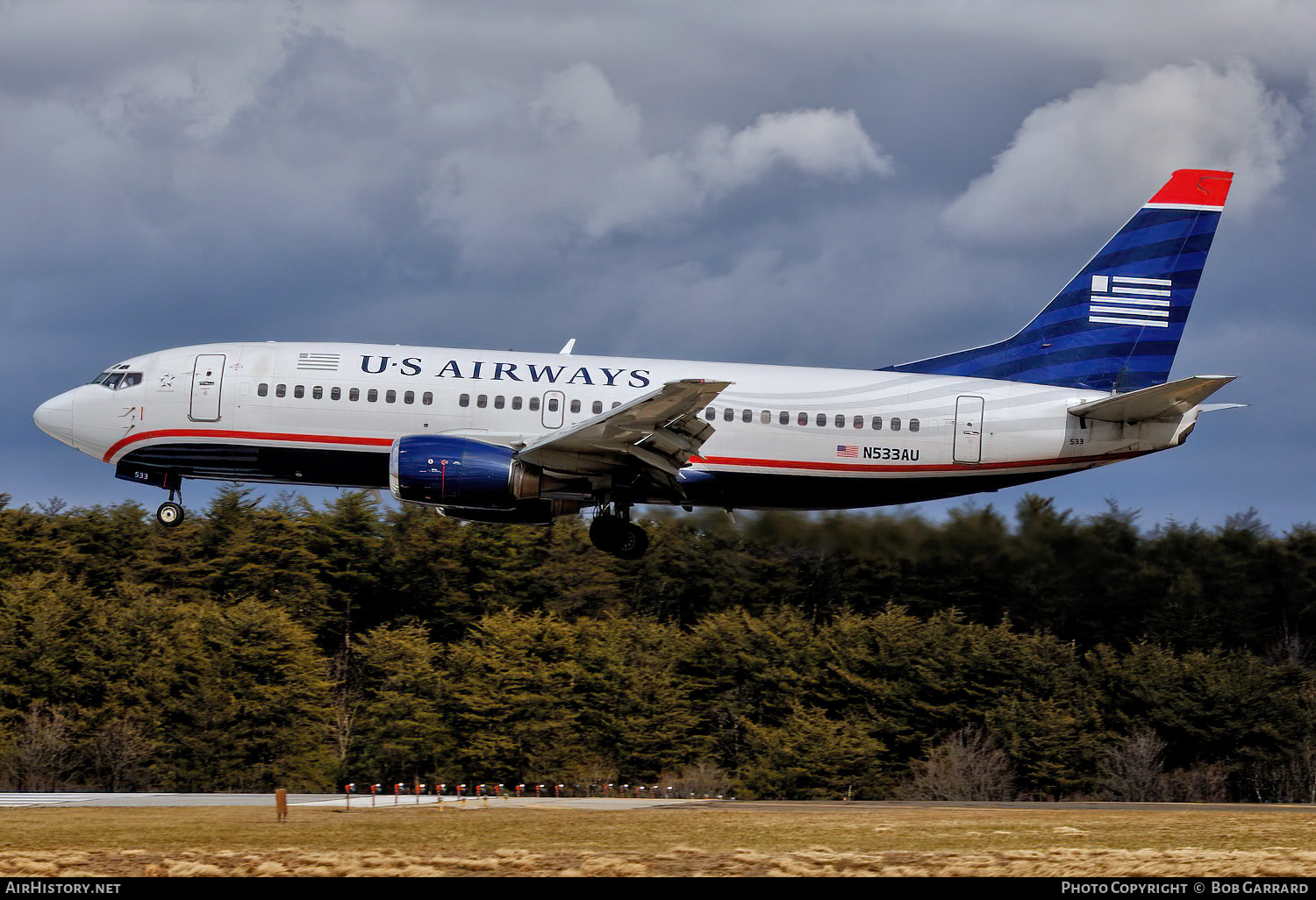 Aircraft Photo of N533AU | Boeing 737-3B7 | US Airways | AirHistory.net #614189