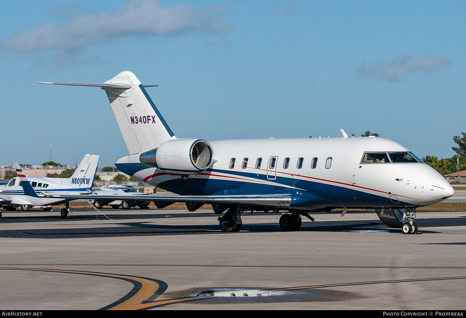 Aircraft Photo of N340FX | Bombardier Challenger 605 (CL-600-2B16) | AirHistory.net #614196