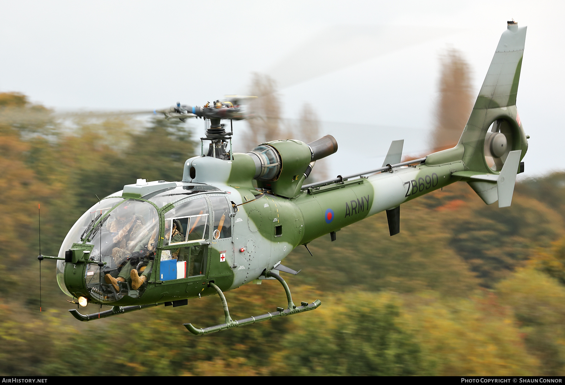 Aircraft Photo of ZB690 | Aerospatiale SA-341B Gazelle AH1 | UK - Army | AirHistory.net #614208