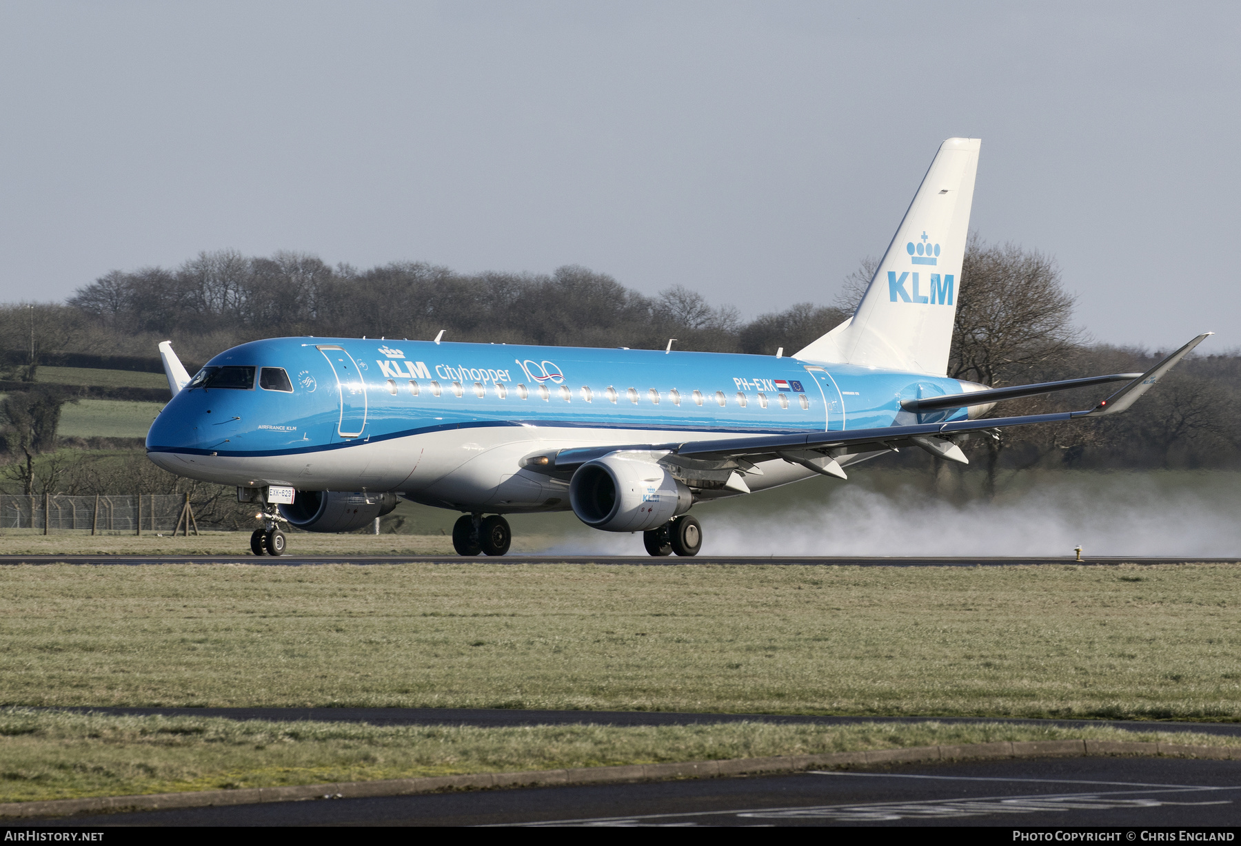 Aircraft Photo of PH-EXK | Embraer 175STD (ERJ-170-200STD) | KLM Cityhopper | AirHistory.net #614217