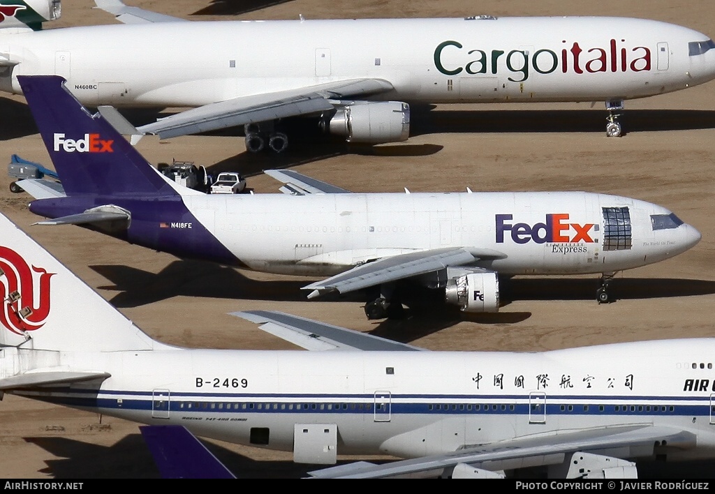 Aircraft Photo of N418FE | Airbus A310-222/F | FedEx Express - Federal Express | AirHistory.net #614249