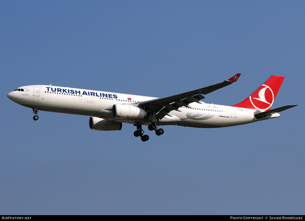 Aircraft Photo of TC-JNP | Airbus A330-343E | Turkish Airlines | AirHistory.net #614259