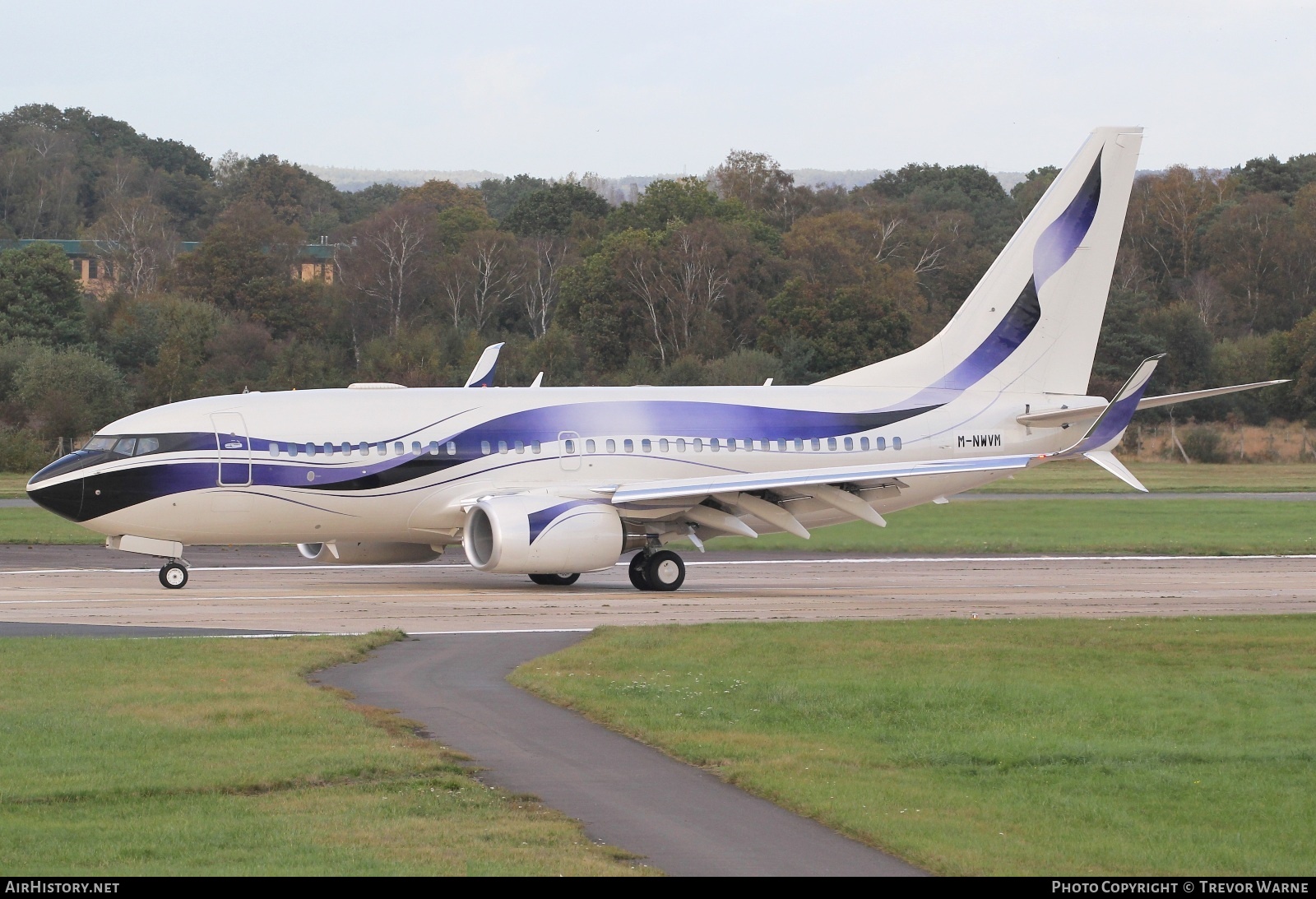 Aircraft Photo of M-NWVM | Boeing 737-700 BBJ | AirHistory.net #614269