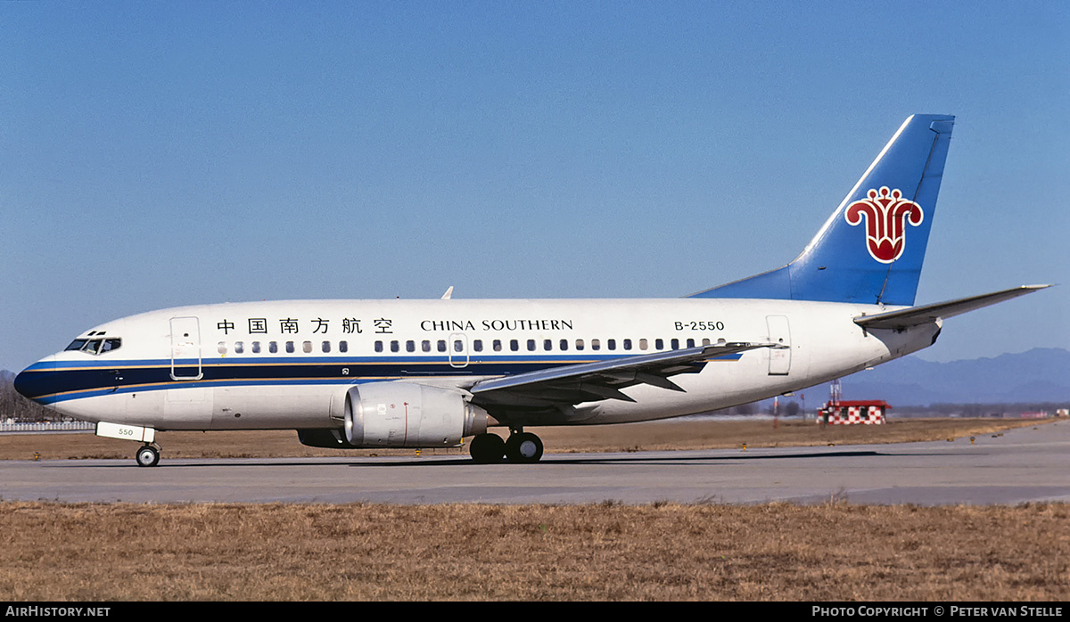Aircraft Photo of B-2550 | Boeing 737-5Y0 | China Southern Airlines | AirHistory.net #614271