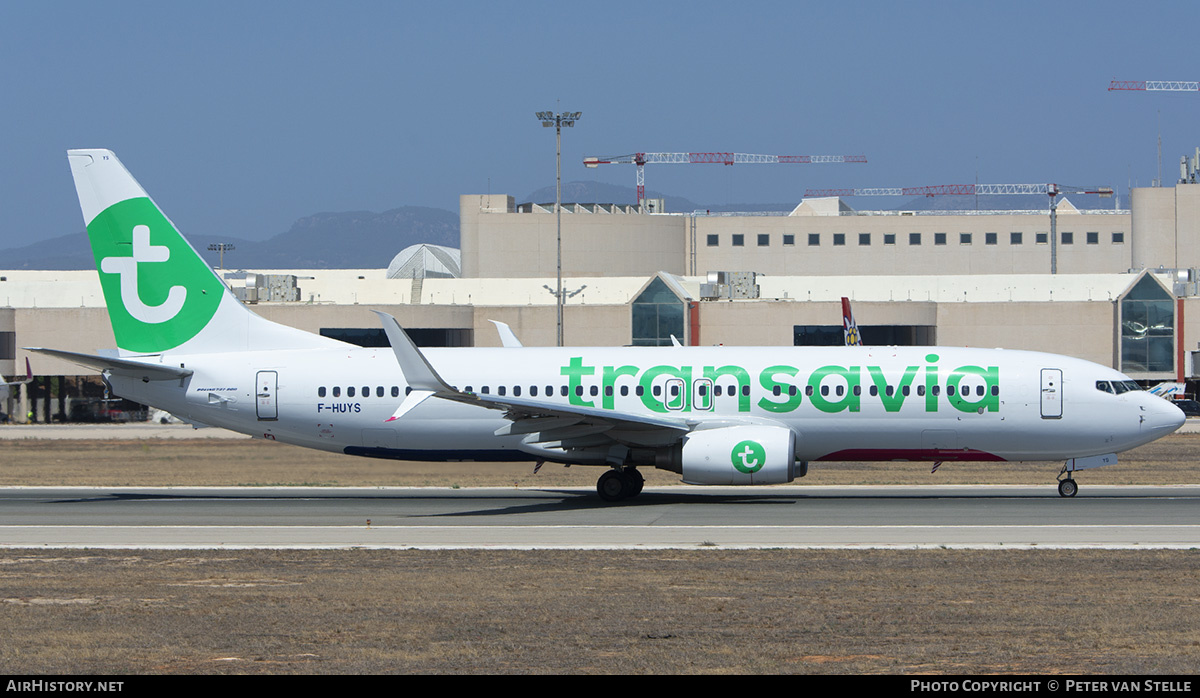 Aircraft Photo of F-HUYS | Boeing 737-8K5 | Transavia | AirHistory.net #614276