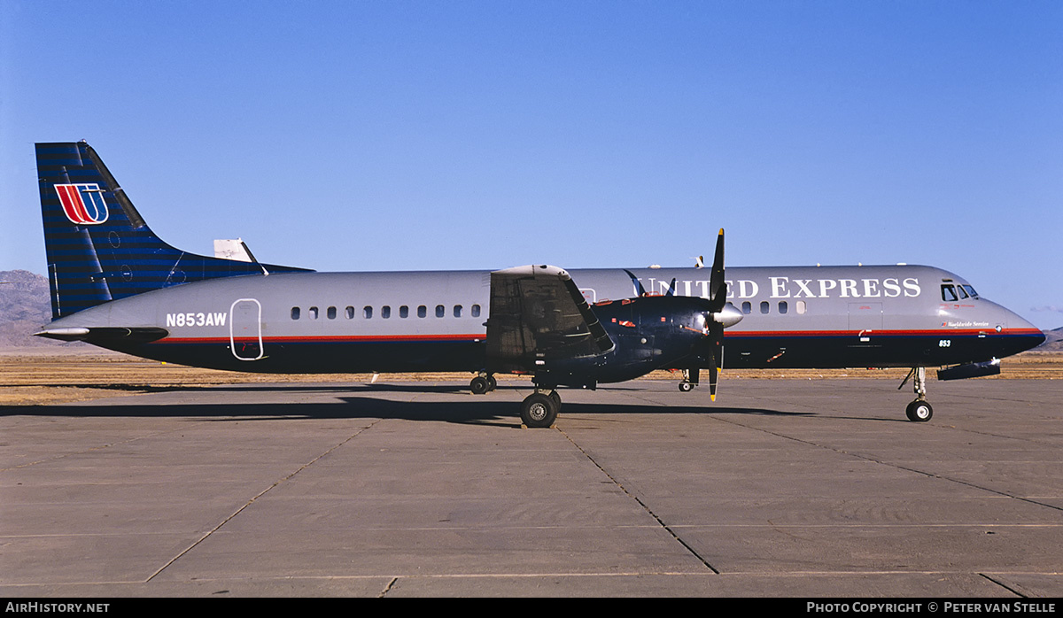 Aircraft Photo of N853AW | British Aerospace ATP | United Express | AirHistory.net #614291