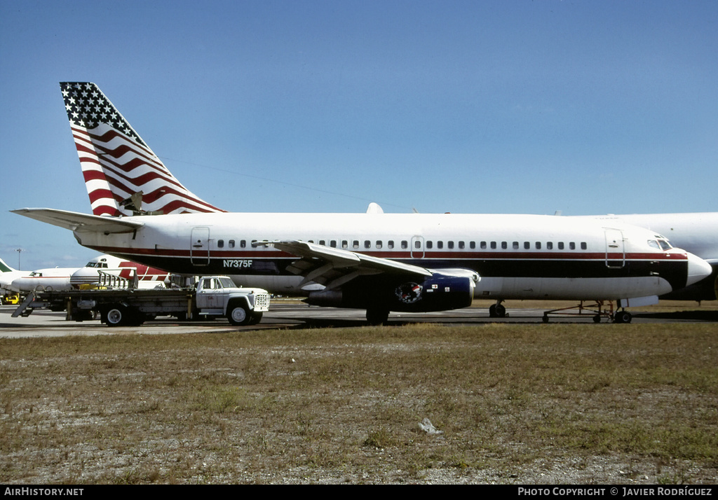 Aircraft Photo of N7375F | Boeing 737-291 | Nations Air | AirHistory.net #614293