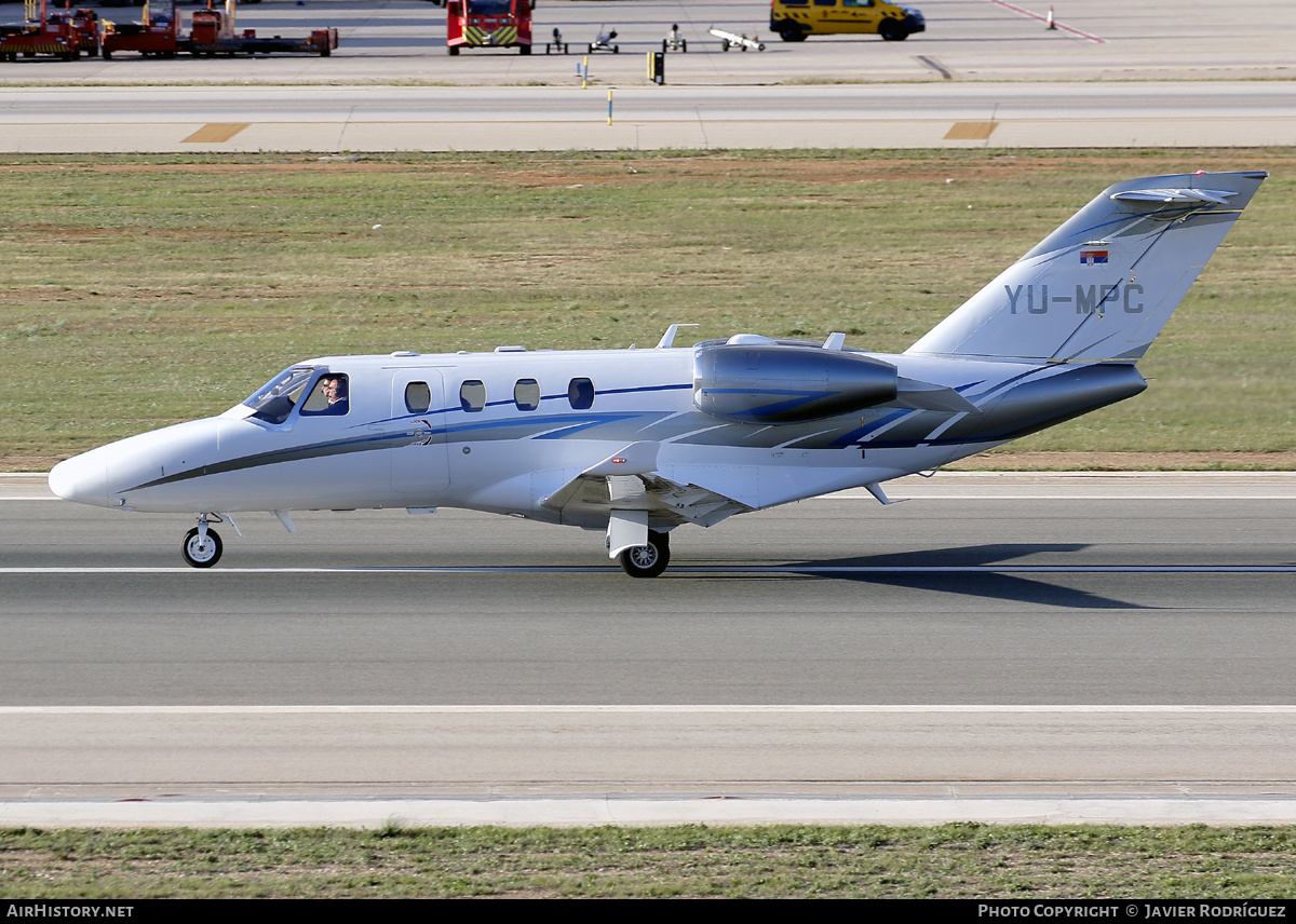 Aircraft Photo of YU-MPC | Cessna 525 CitationJet M2 | AirHistory.net #614294