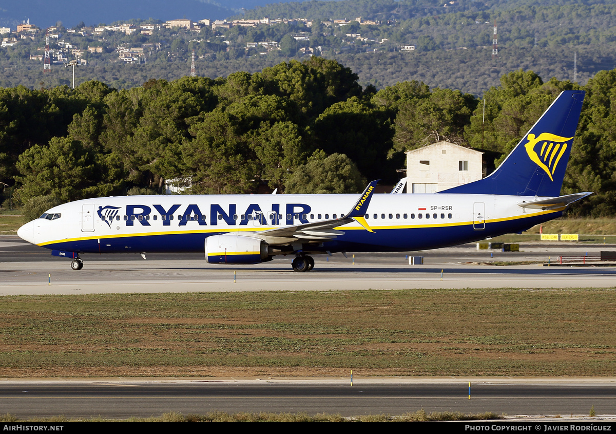 Aircraft Photo of SP-RSR | Boeing 737-8AS | Ryanair | AirHistory.net #614297
