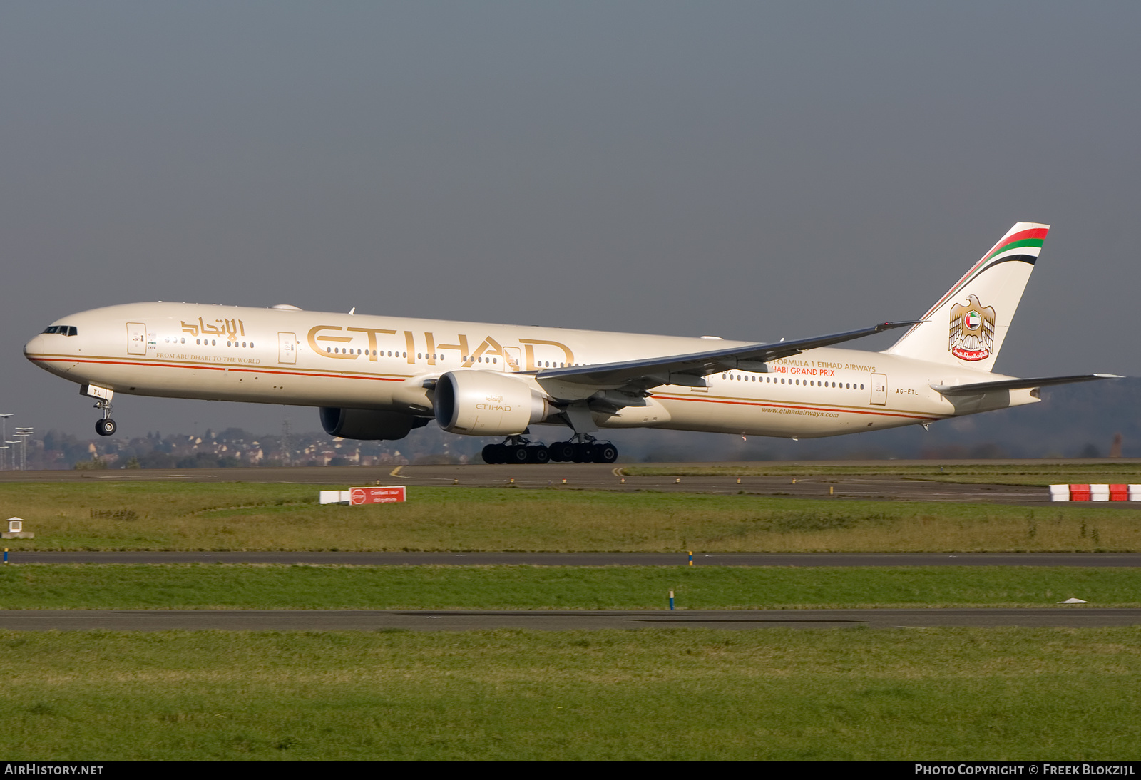 Aircraft Photo of A6-ETL | Boeing 777-3FX/ER | Etihad Airways | AirHistory.net #614303