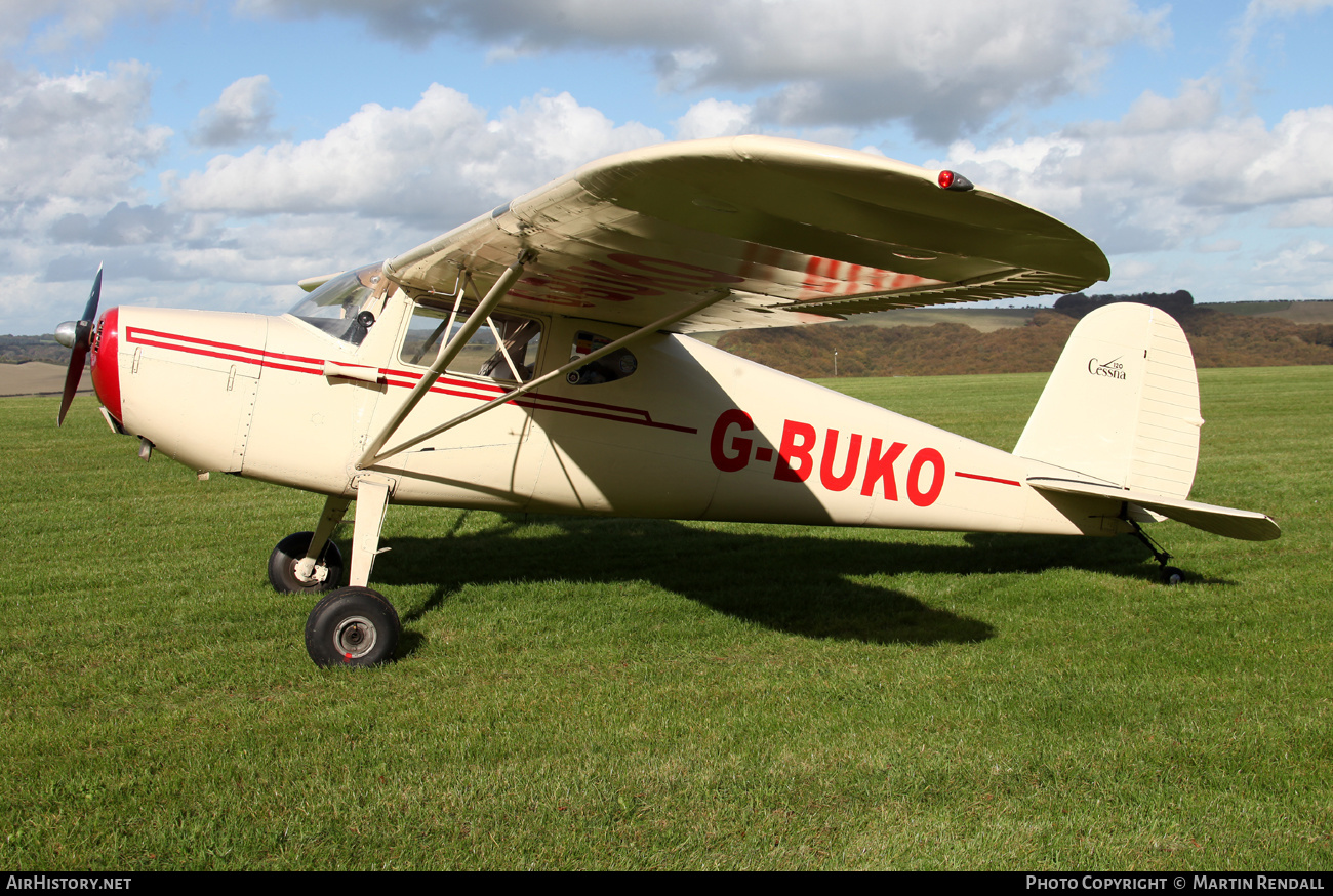 Aircraft Photo of G-BUKO | Cessna 120 | AirHistory.net #614316