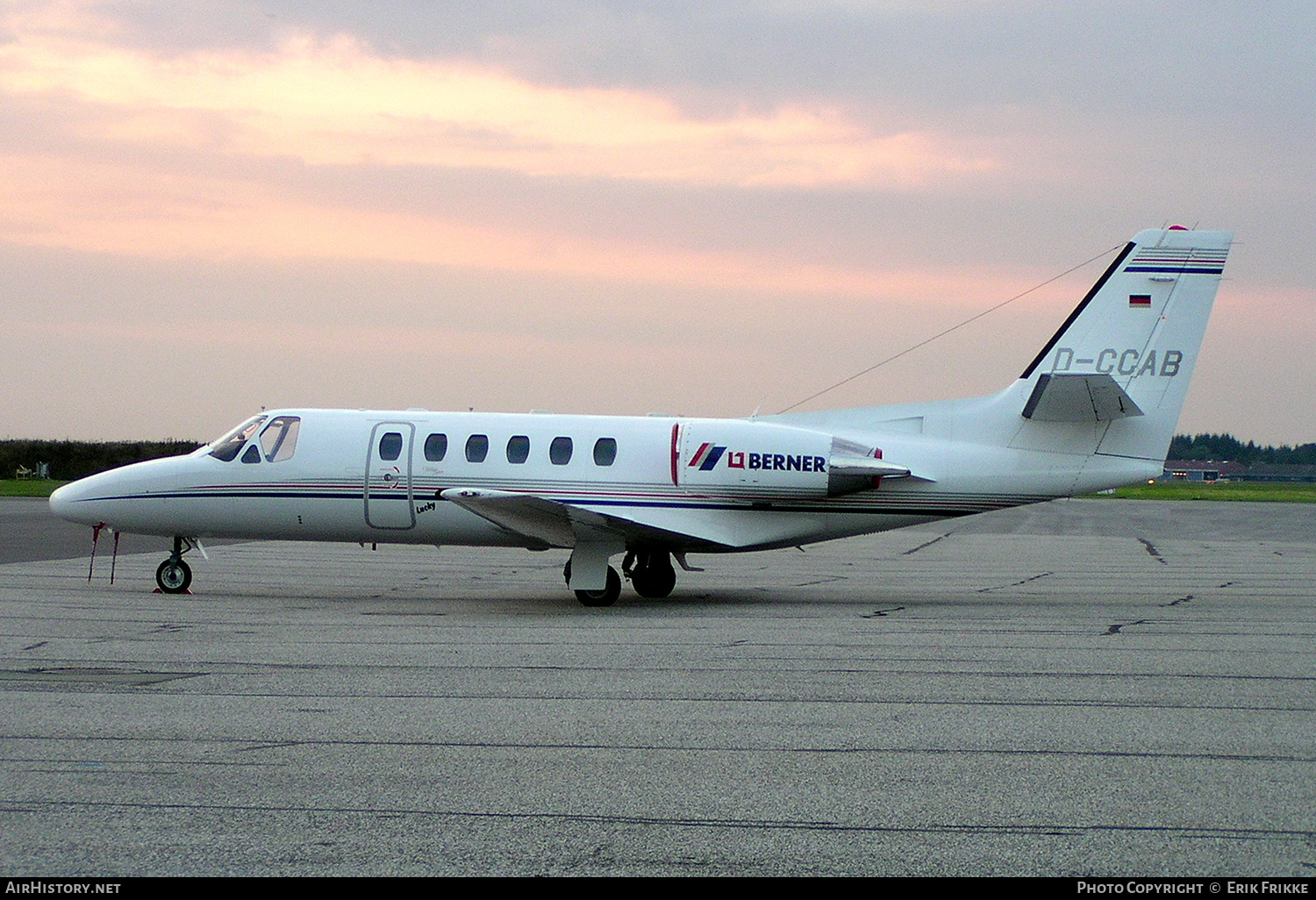 Aircraft Photo of D-CCAB | Cessna 550 Citation Bravo | Berner Group | AirHistory.net #614329